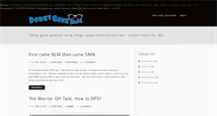 Desktop Screenshot of dorkygeek.com